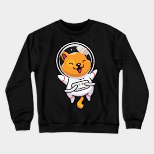 space cat Crewneck Sweatshirt